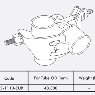 DOUBLE COUPLER - PRESSED COUPLERS